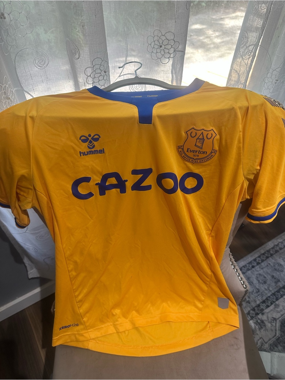 Everton F.C Away soccer Jersey JAMES 19
